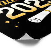 Poster Diplômé 2025 Pour Cl De 2025 Graduation (Coin)