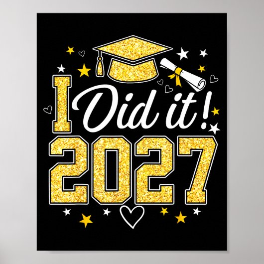 Poster Diplômé 2027 promotion 2027 (Devant)