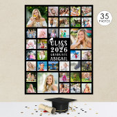 Poster Diplômé 35 Collage de photos Promotion de Année