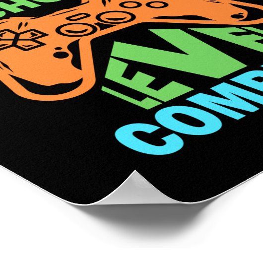 Poster Diplôme d'art | Niveau Collège Complété (Coin)