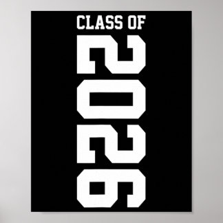 Poster Diplômé de 2026 Senior 2026 Senior 26 Remise des d