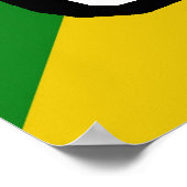 Poster Diplôme de fin d'études - Vert & Or (Coin)