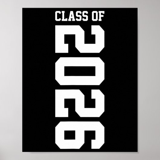 Poster Diplômé de la promotion 2026 (Devant)