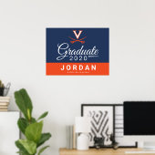 Poster Diplômé de l'Université de Virginie 2020 (Bureau à domicile)