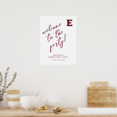 Poster Diplôme de l'Université Elon (Cuisine)