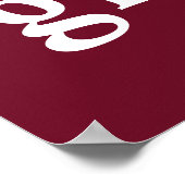 Poster Diplôme de l'Université Elon (Coin)