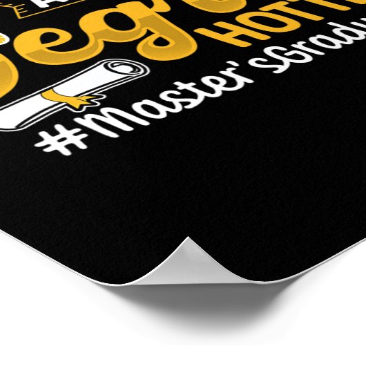 Poster Diplôme de maîtrise Mba (Coin)