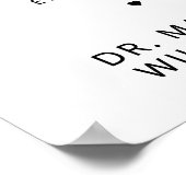 Poster Diplôme D'Études De L'EdD Personnalisé (Coin)