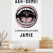 Poster Diplôme d'études dentaires (Cuisine)