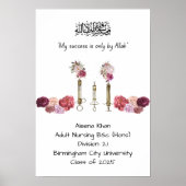 Poster Diplôme d'infirmière diplômée (Devant)