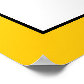 Poster Diplôme d'infirmière personnalisée (Coin)