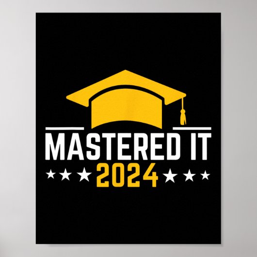 Poster Diplôme Diplôme maîtrisé Il 2024 (Devant)