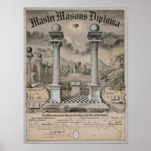Poster Diplôme Master Mason