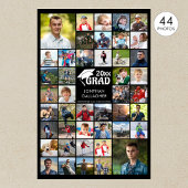 Poster Diplôme simple 44 Photo Collage Couleur personnali