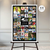Poster Diplôme simple 44 Photo Collage Couleur personnali