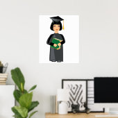 Poster Diplômée (Bureau à domicile)