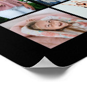 Poster Diplômés 32 Collage de photos Promotion annuelle (Coin)