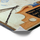 Poster Diptyque avec fleurs et insectes, 1591 (Coin)