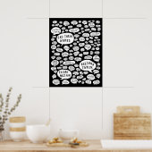 Poster dire leurs noms (Cuisine)