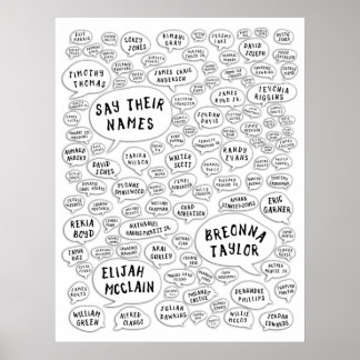 Poster dire leurs noms