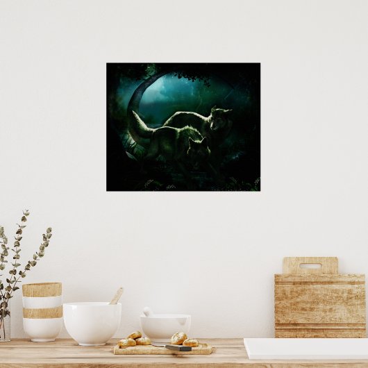 Poster Dire loup (Cuisine)