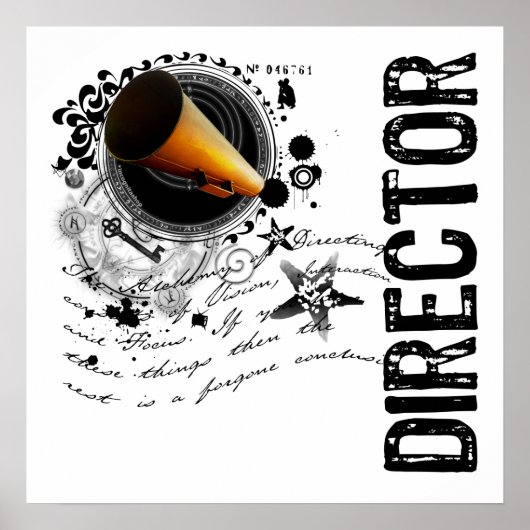 Poster Directeur Alchimie (Devant)