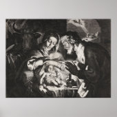 Poster Directeur de la scène de la Nativité de Noël (Devant)