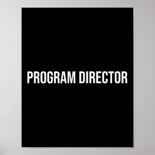 Poster Directeur de programme Santé mentale (Devant)