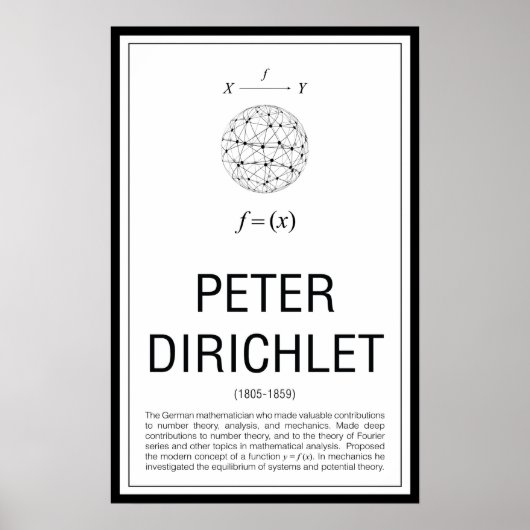 Poster Dirichlet (Devant)