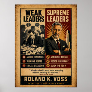 Poster Dirigeants Faibles vs Dirigeants Suprêmes