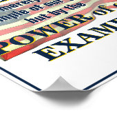 Poster Diriger par le pouvoir de notre exemple (Coin)