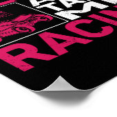 Poster Dirt Track Racing Juste Appelez-Moi Jolie Et Emmen (Coin)