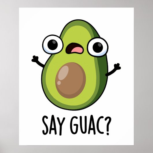 Poster Dis Guac Pun Drôle de l'Avocat (Devant)