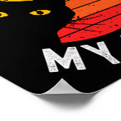 Poster Dis-Le À Mon Chat Visuel Pour Kamala (Coin)