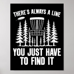 Poster Disc Golf Drôle _1 