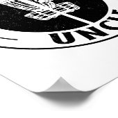 Poster Disc Golf Uncle - Disc Golfing Uncle Disc Golf Pla (Coin)