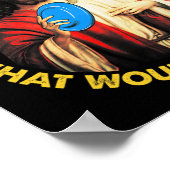 Poster Disc Golf What Would Jesus Throw Frisbee Golf Wwjt (Coin)