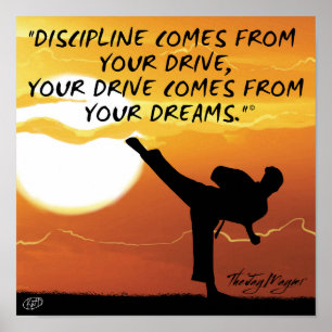 Poster "Discipline"