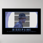 Poster Discipline (Devant)