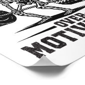 Poster Discipline Over Motivation Gym Motivational Traini (Coin)