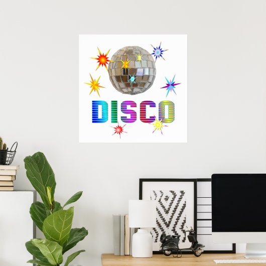 POSTER DISCO (Bureau à domicile)