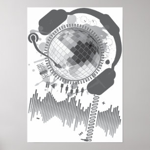 Poster Disco_Ball