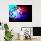 Poster Disco Ball (Bureau à domicile)