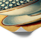 Poster Disco Ball Art tendance, Quirky Retro Mur de cuisi (Coin)