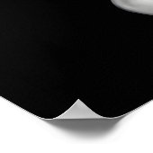 Poster Disco Ball High Heels Print, Black and White (Coin)