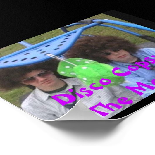 poster disco, Disco Cops : Le Film (Coin)