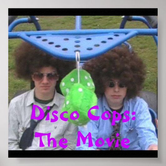 poster disco, Disco Cops : Le Film (Devant)
