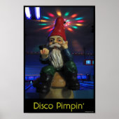 Poster Disco Gnome (Devant)