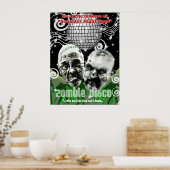 Poster disco zombie (Cuisine)