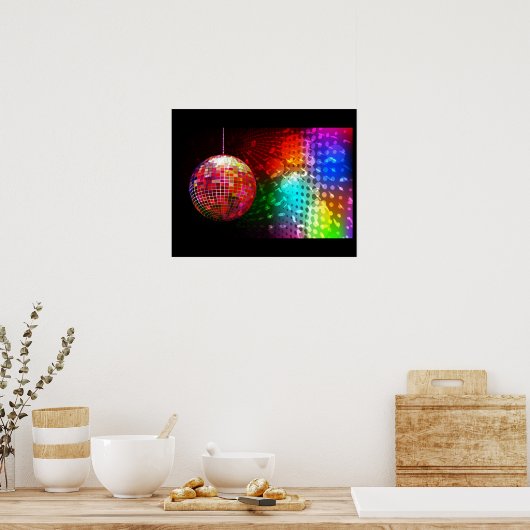 Poster Discothèque (Cuisine)